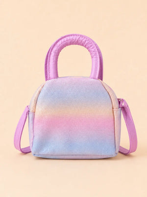 BloomUp Kids Unicorn Bag – Cute Rainbow Glitter Handbag for Girls with Shoulder Strap