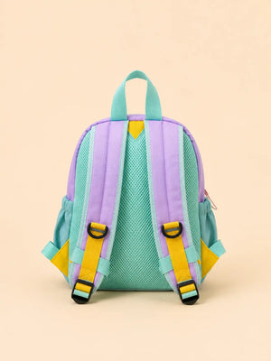 BloomUp Kids School Backpack – Cute Pastel Bag with Utility Pockets | Lightweight & Durable Daily Use Bag