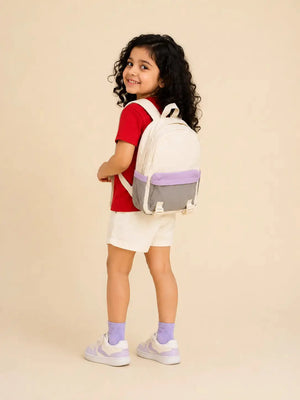 BloomUp Kids School Bag – Lightweight & Durable Backpack for Girls | Trendy Pastel Travel & Daily Use Bag