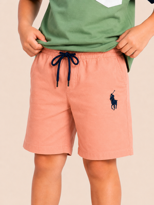 Boys Peach Pull On Cotton Soft Bottom Wear BloomUp