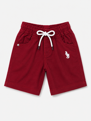 Red Premium Casual Boys Soft Cotton Bottom Wear BloomUp
