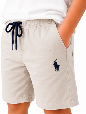 Boys Light Grey Pull On Soft Cotton Bottom Wear BloomUp