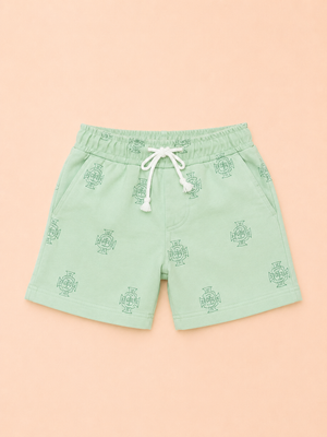Green Casual Summer Boys Soft Cotton Bottom Wear BloomUp