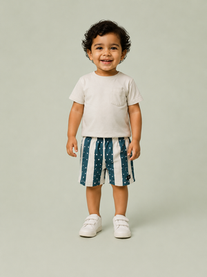 White Cargo Pants for Boys & Toddlers (2–5 Years) BloomUp