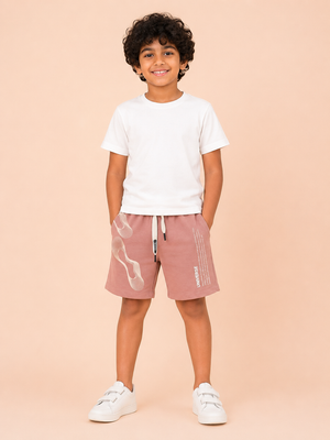 Boys Dust Peach Pull On Soft Cotton Bottom Wear BloomUp