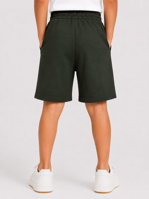 Olive Premium Casual Boys Soft Cotton Bottom Wear BloomUp