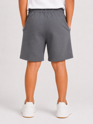 Grey Comfort Fit Boys Soft Cotton Bottom Wear BloomUp