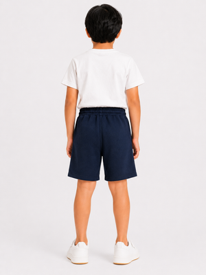 Navy Trendy Daily Wear Boys Soft Cotton Bottom BloomUp