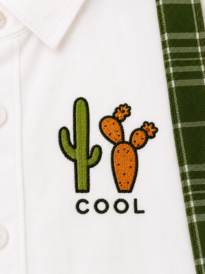 White Shirt with Green Plaid Shorts, Bow Tie & Suspenders Set for Toddlers – Party & Occasion Wear BloomUp