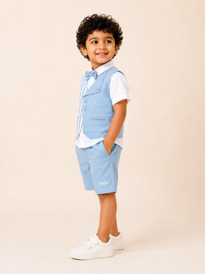Ash Comfort Fit Boys Soft Cotton Clothing Set BloomUp