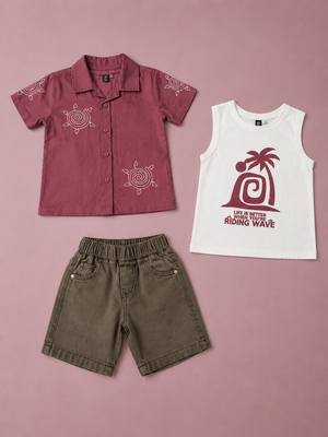 Boys Stylish Soft Cotton Sets Casual Fashion Kids Wear BloomUp