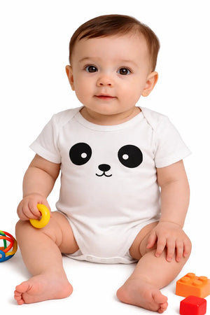BloomUp White Baby Romper Onesie for Infants (3–24 Months)