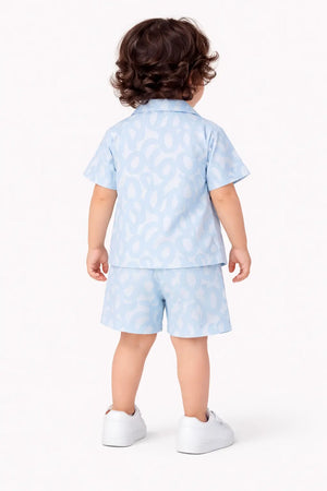 White Relax Graphic Sleeveless T-Shirt for Boys – Soft Cotton Summer Wear Kids Tank Top Bloomup