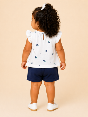Grey Premium Casual Boys Soft Cotton Clothing Set BloomUp