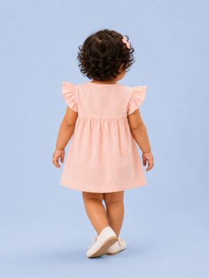 Bug 8267 Peach Soft Cotton Kids Fashion Wear BloomUp