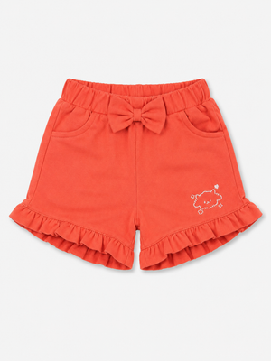 Orange Stylish Playwear Boys Soft Cotton Bottom Wear BloomUp