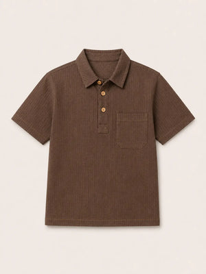 BloomUp BUSS26TSB085-DARK BROWN