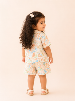 Toffee Shirt & Shorts Set – Stylish and Comfortable Kids Outfit Bloomup