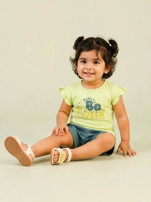 BloomUp Lime Green Girls Skirt for Infant Girls