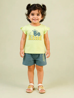 BloomUp Lime Green Girls Skirt for Infant Girls