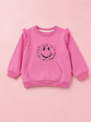 BloomUp Baby Pink Polo T-Shirt for Older Girls
