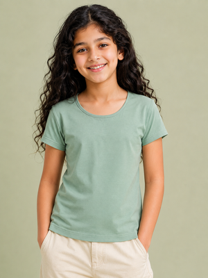 Pista Green Polo T-Shirt for Older Kids Boys & Girls (8–16 Years) BloomUp