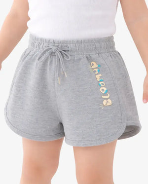 Spark BUG-8308 Orange Kids Shorts - Comfortable and Trendy Drawstring Shorts for Girls Spark