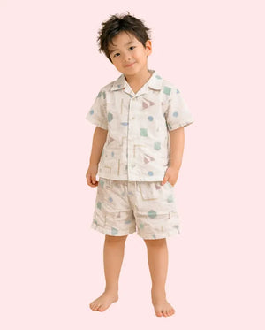 Bloomup Baby Boys Cotton Printed Shirt & Shorts Set Bloom Up