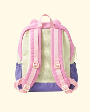 BLOOMUP Kids Backpack for Girls – Cute Pink Pastel School Bag with Plush Charm | Lightweight & Durable Bag Bloom Up