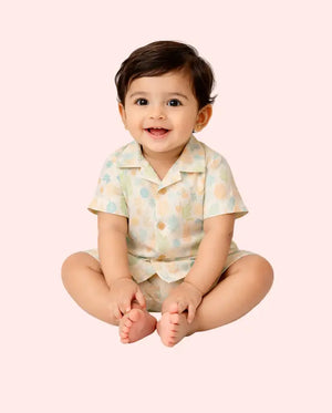 Bloomup BUB-8162 Toffee Baby Shirt & Shorts Set – Stylish and Comfortable Kids Outfit Bloom Up