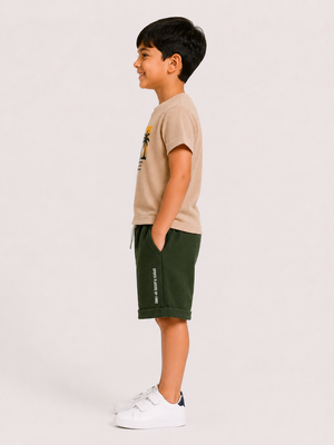 Fawn Premium Casual Boys Soft Cotton Clothing Set BloomUp