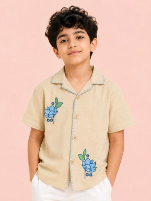 Lime Trendy Daily Wear Boys Soft Cotton Kids Fashion BloomUp