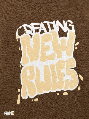 BloomUp Baby Boys Brown Graphic Printed T-Shirt – Half Sleeve Casual Summer Tee
