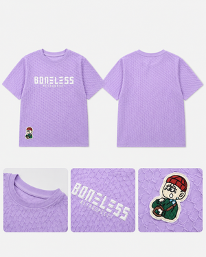 Lavender Stylish Playwear Boys Soft Cotton T-Shirt BloomUp