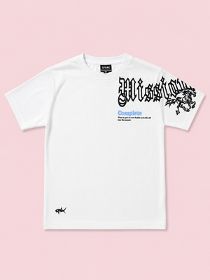 White Comfort Fit Boys Soft Cotton T-Shirt BloomUp