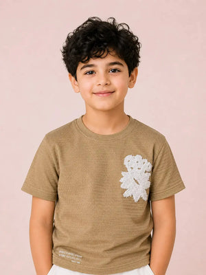 BloomUp Fawn Graphic T-Shirt for Older Kids Boys