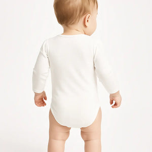 BloomUp White Baby Jumpsuit All-in-One for Infants