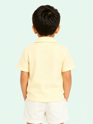BloomUp White Formal Shirt for Boys & Toddlers