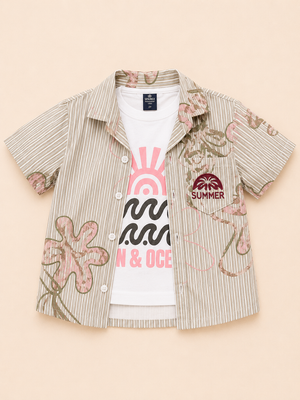 Boys Stylish Soft Cotton Boys Shirt Casual Fashion Kids Wear BloomUp