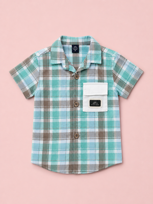 Mint Premium Casual Boys Soft Cotton Kids Fashion Wear BloomUp