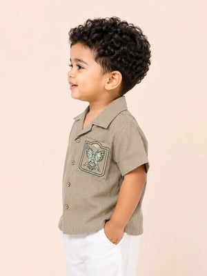 BloomUp Fawn Casual Shirt for Boys & Toddlers