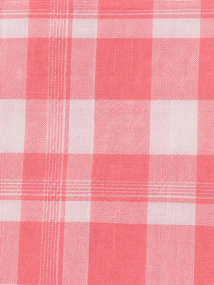 BloomUp Boys Peach Checked Casual Shirt – Half Sleeve Summer Shirt