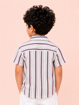 Chocolate Comfort Fit Boys Soft Cotton Kids Fashion Wear BloomUp