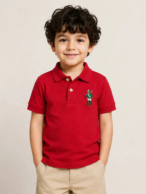 BloomUp Red Graphic T-Shirt for Older Boys & Girls (8–16 Years)
