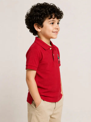 BloomUp Red Graphic T-Shirt for Older Boys & Girls (8–16 Years)