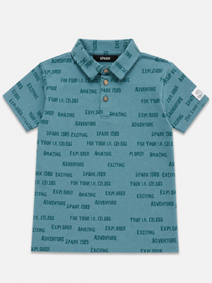 Green Premium Casual Boys Soft Cotton T-Shirt BloomUp