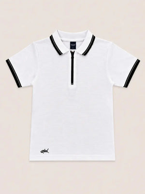 BloomUp White Graphic T-Shirt for Older Boys & Kids