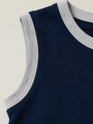 BloomUp Navy Graphic T-Shirt for Older Boys & Kids