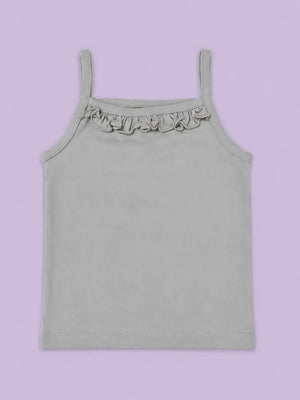 BloomUp Ruffled Sleeveless Kids Top – Pack of 3 Summer Tanks for Toddlers