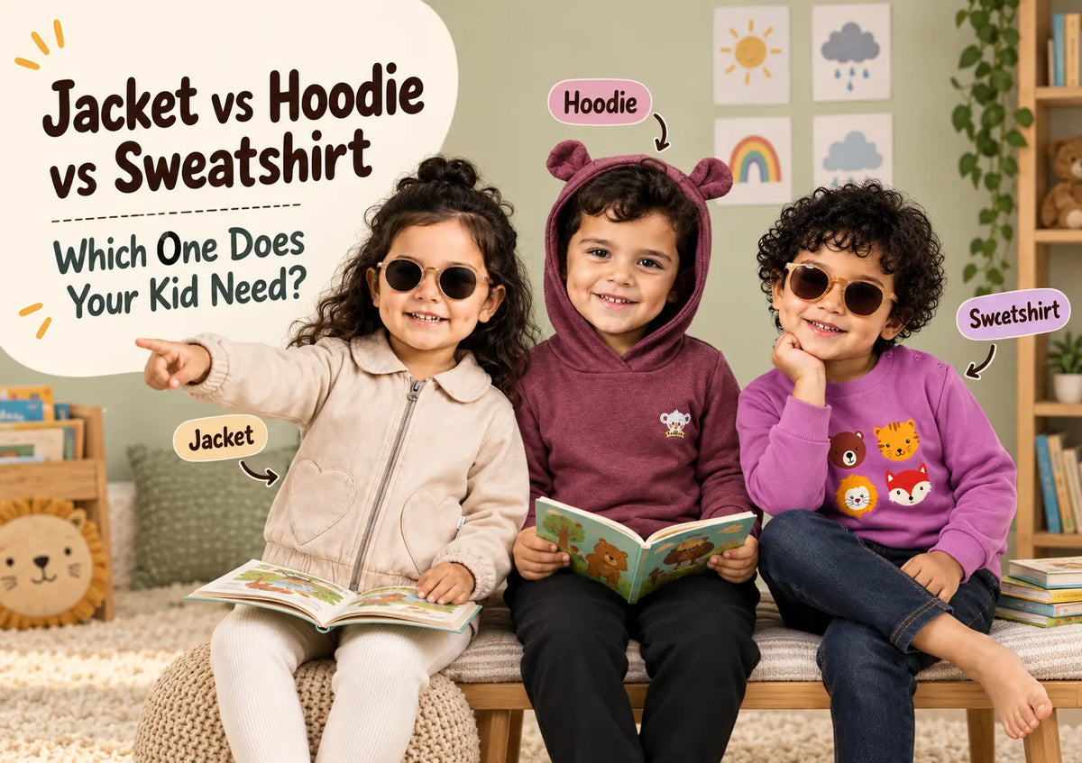 Jacket vs Hoodie vs Sweatshirt for Kids: Which One Do You Need? Bloomup